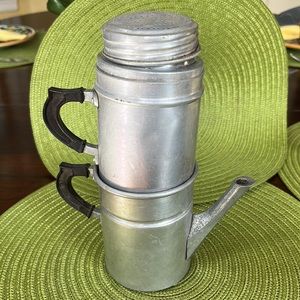 Vintage Riva E.C. 99% aluminum espresso.